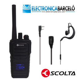 RP-301 - Transceptor portátil ESCOLTA ALFA UHF con display oculto