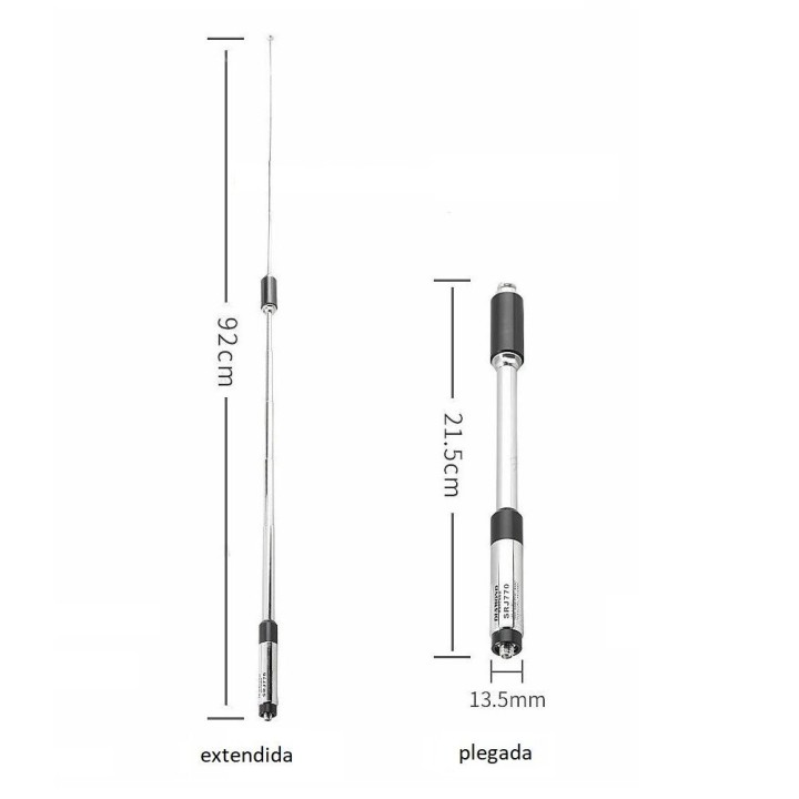DIAMOND SRJ770 ANTENA PORTÁTIL MULTIBANDA