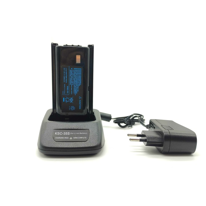CARGADOR JETFON KSC-35S + ALIMENTADOR PARA KENWOOD KNB-45