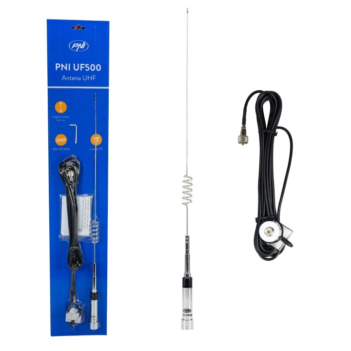 PNI UF500 ANTENA MÓVIL DE UHF CON BASE PARA CAPÓ