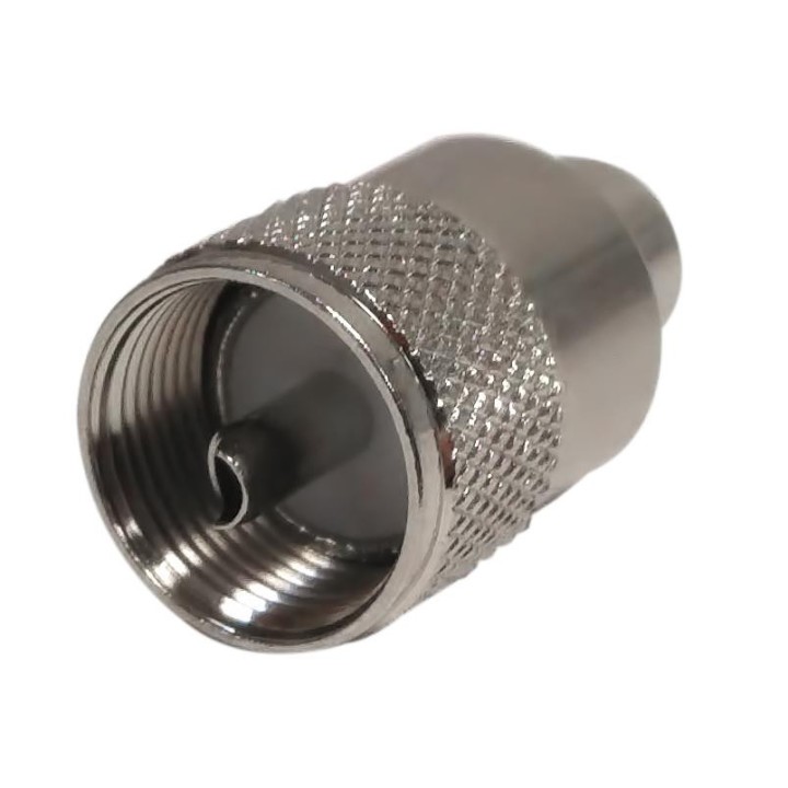 PL-259-L - CONECTOR PL-259 LARGO PARA RG-58 Y SIMILARES