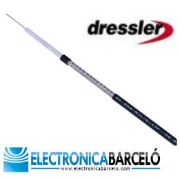 100 METROS RG-58 - Cable coaxial RG-58. Diam. 4,95 mm. DRESSLER