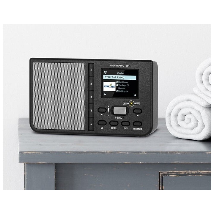 TECHNISAT STERNRADIO IR 2 NEGRO, RECEPTOR RADIO INTERNET PORTÁTIL
