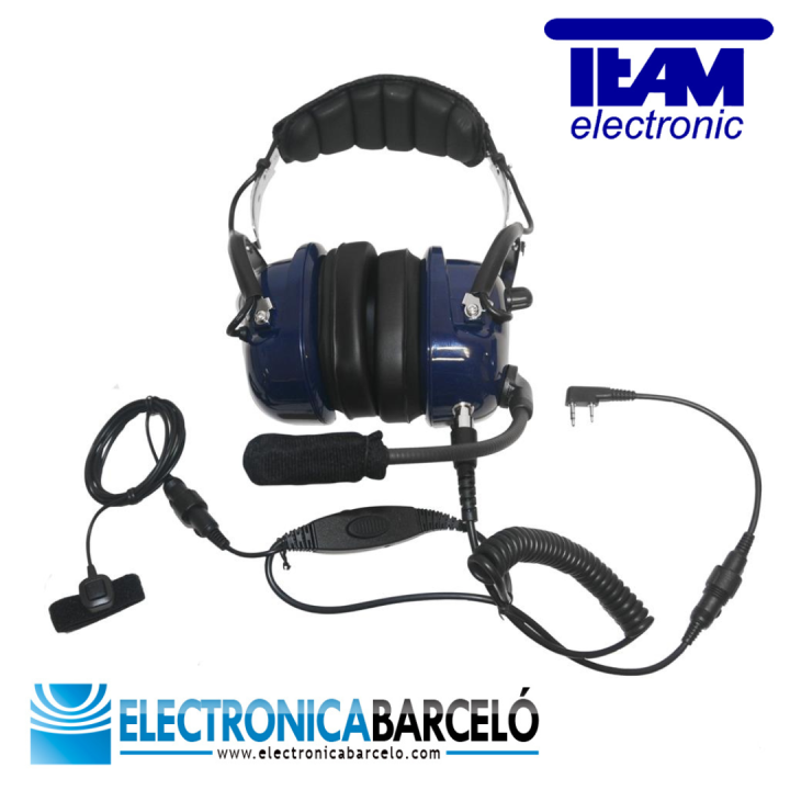 PR-2309 Micro-cascos TEAM para entornos ruidosos