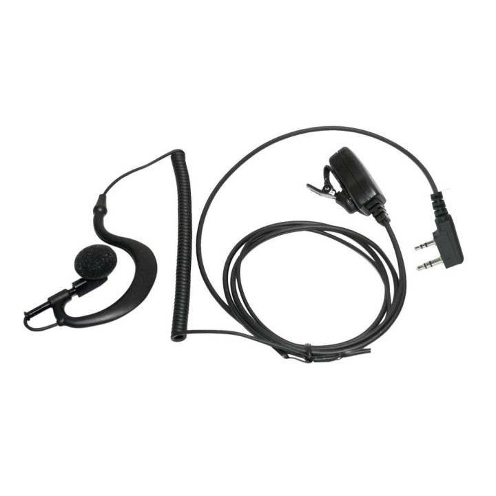 HRT-E-22C/K1 Micro-auricular con PTT de solapa conexión K KENWOOD