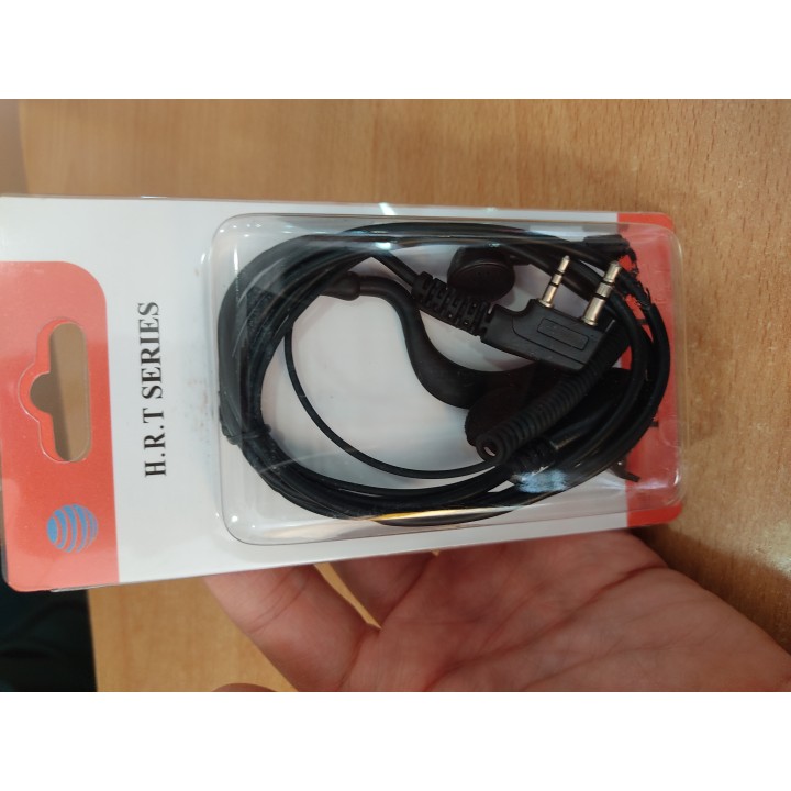 HRT-E-22C/K1 Micro-auricular con PTT de solapa conexión K KENWOOD