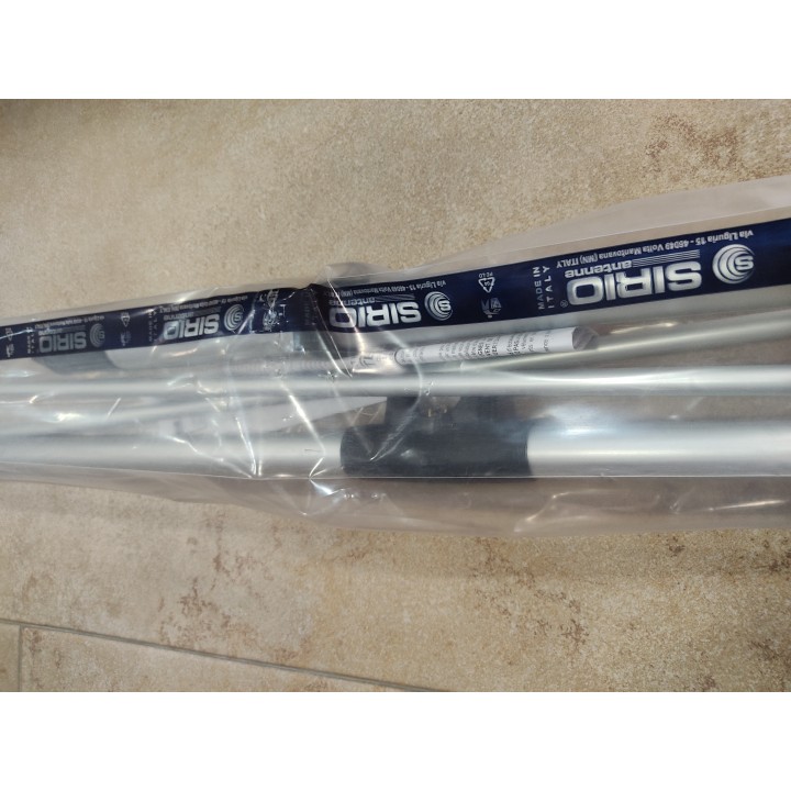 SIRIO WY108-3N Antena direccional 3 elementos YAGI VHF 108-137 MHz sin necesidad de calibración