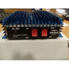 KL-243 Amplificador lineal RM KL-243  VHF 42-47 MHZ  100 W.