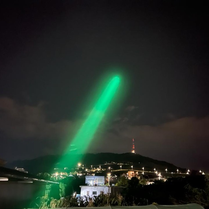 PNI ADVENTURE F750 LINTERNA LED VERDE 10W