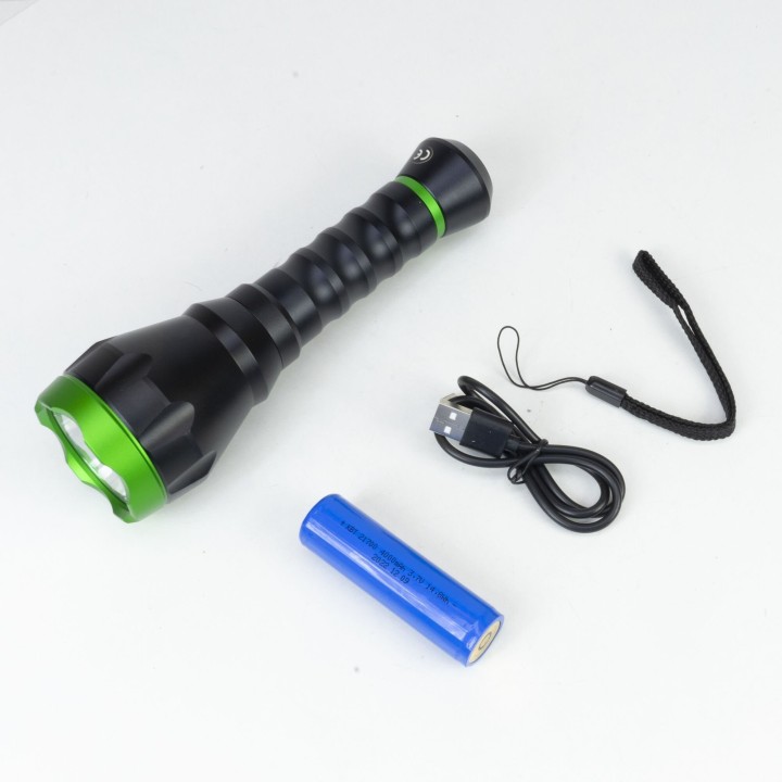 PNI ADVENTURE F750 LINTERNA LED VERDE 10W