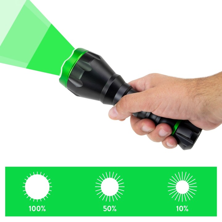 PNI ADVENTURE F750 LINTERNA LED VERDE 10W