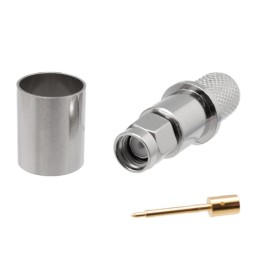 MT-3997 Conector SMA macho para LMR400. Crimpar.