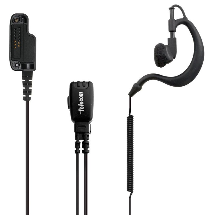PY-29-VX-821RA - Micro-auricular ergonómico para YAESU.