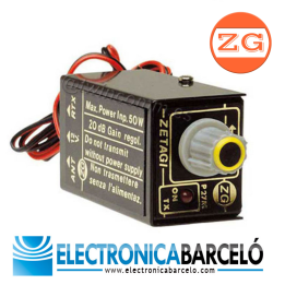 ZETAGI P27M PREVIO ANTENA CB 25dB REGULABLE (Movil)