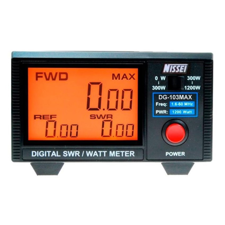 DG-103MAX Medidor digital de ROE/potencia para HF