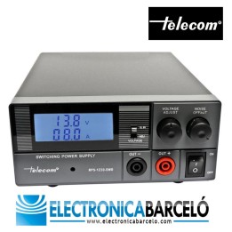 RPS-1230-SWD Fuente de alimentación conmutada digital, 30 A., 9-15 V.