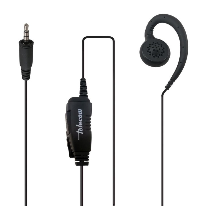 MAF-CR-PKT23 - Micro-auricular con cable tipo tejido fibra para KENWOOD PKT-23