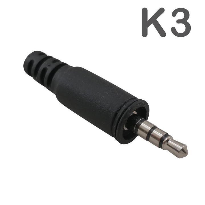 MAF-CR-PKT23 - Micro-auricular con cable tipo tejido fibra para KENWOOD PKT-23
