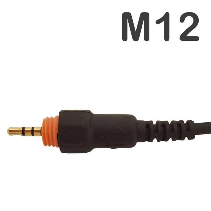 MAF-CR-CLP - Micro-auricular con cable tipo tejido fibra para MOTOROLA.