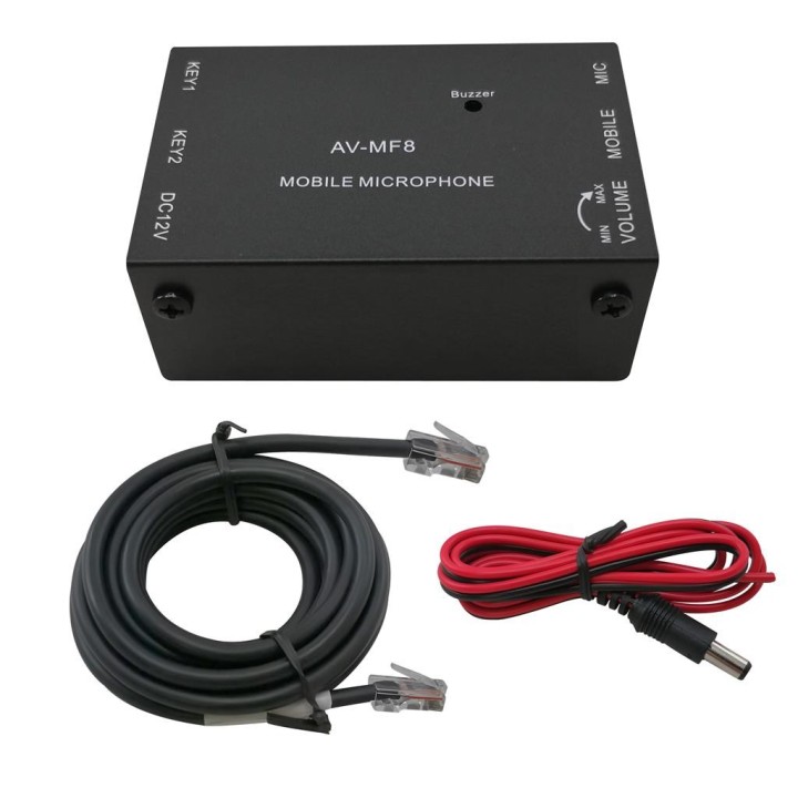 AV-MF8-73I Unidad principal manos libres para equipos ICOM con micro RJ-45 8 PIN
