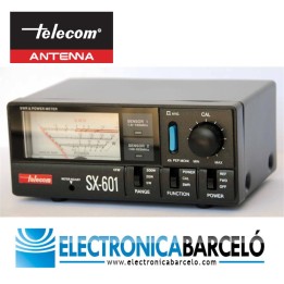 SX-601 - Medidor R.O.E. y watímetro. 1.8-160/140-525 MHz.