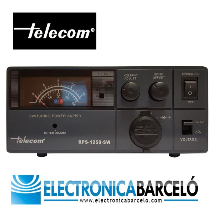 RPS-1250-SW - Fuente de alimentación conmutada 50 A., 9-15 V.