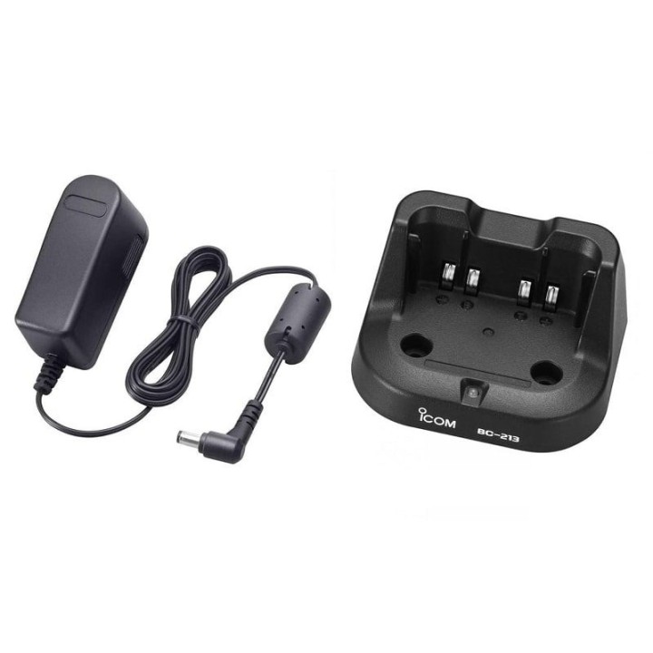 ICOM BC-213 CARGADOR SOBREMESA (INCLUYE BC-123S)