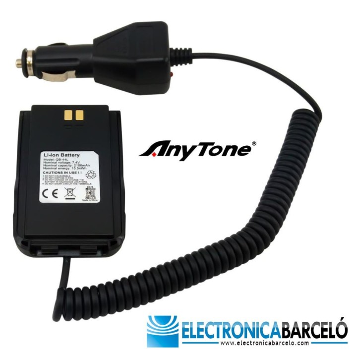 CPS-02 - Pack eliminador de batería con conector de mechero