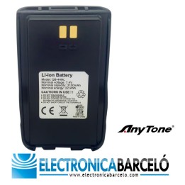 QB-44HL - Batería para Anytone AT-D868UV / AT-D878UV 7.4 V., 3100 mAh, Li-Ion.