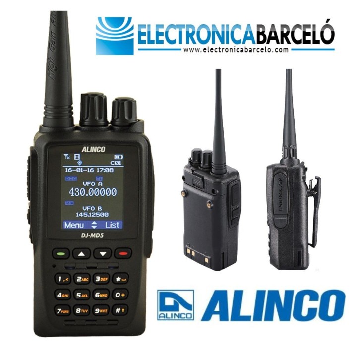 ALINCO DJ-MD5 XEG WALKIE DMR DOBLE BANDA