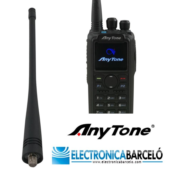 ANT-AT-878-UV - Antena recambio para ANYTONE Serie AT-868UV & AT-878 series