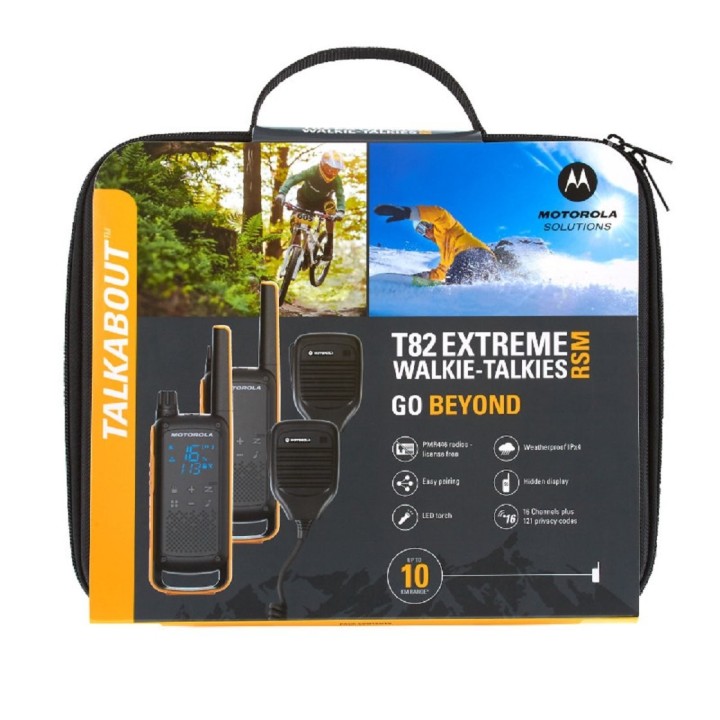 MOTOROLA TALKABOUT T82 EXTREME RSM PACK