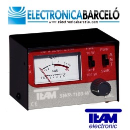 SWR-1180-W - Medidor SWR y watímetro. 1.7-30 MHz.