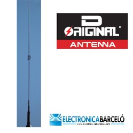 DX-NR-770-HB - Antena móvil para 144 MHz. y 430 MHz. Bobina en espiral. Cromada en negro.
