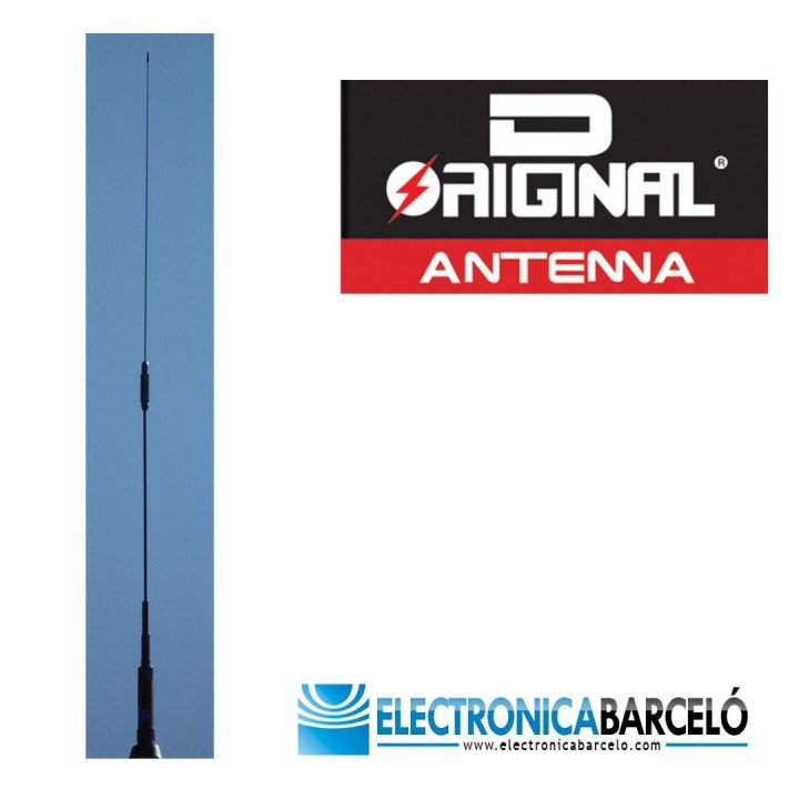 DX-NR-770-RB - ANTENA MÓVIL PARA 144 MHZ. Y 430 MHZ. CROMADA EN NEGRO.
