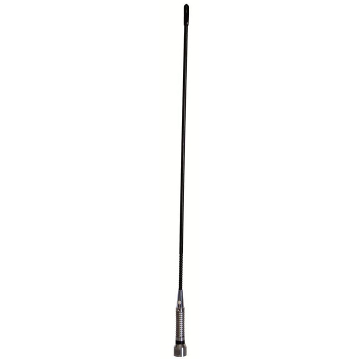 S-1000 - Antena móvil para CB, varilla de fibra bobinada, ajustable, con muelle.