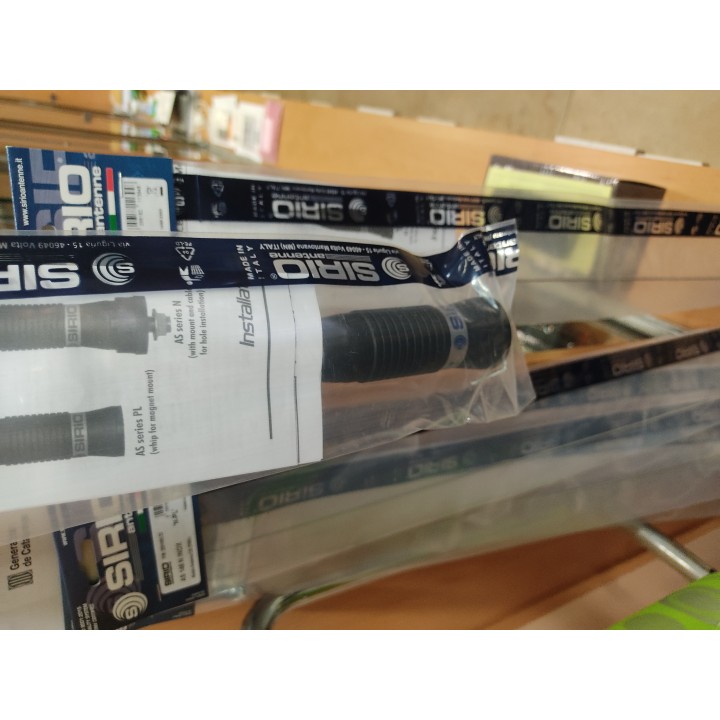 AS145PL  SIRIO RADIANTE AS-145 NI Antena Sirio Base y bobina 27 Mhz CB