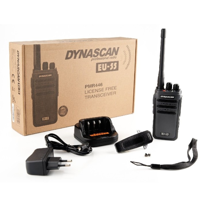 DYNASCAN EU-55 WALKIE PMR-446 PROFESIONAL