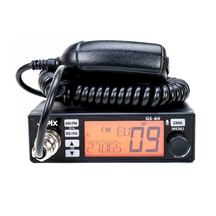 EMISORA DE CB 27 Mhz JOPIX GS-60 MULTINORMA CON AM Y FM
