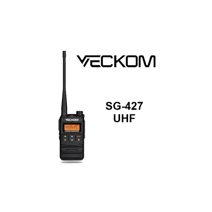 Walkie VECKOM SG-427 UHF para caza