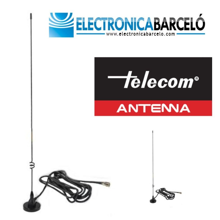 EX-35-VU-BNC - Antena VHF/UHF con base magnética.