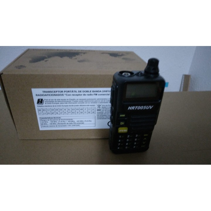 HRT005UV Pack WALKIE DUAL BAND VHF/UHF + PINGANILLO DE REGALO + FUNDA !!!!