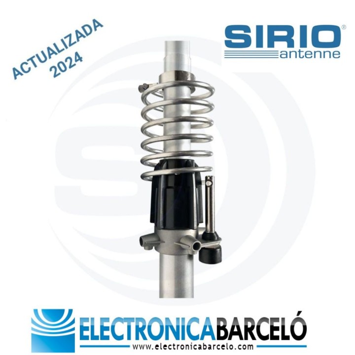 ANTENA SIRIO NEW TORNADO 27 ANTENA BASE CB 5/8 (4 Radiales)