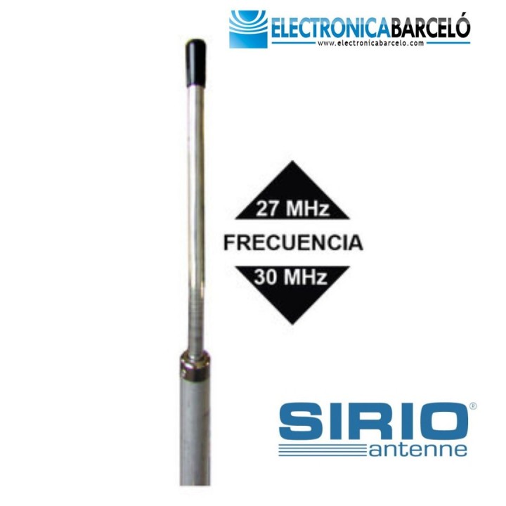 ANTENA SIRIO NEW TORNADO 27 ANTENA BASE CB 5/8 (4 Radiales)