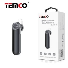 TEMCO Manos Libres inalambrico Negro
