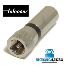 AD-USA 3/8 Adaptador rosca 3/8 hembra UNF a PL macho.