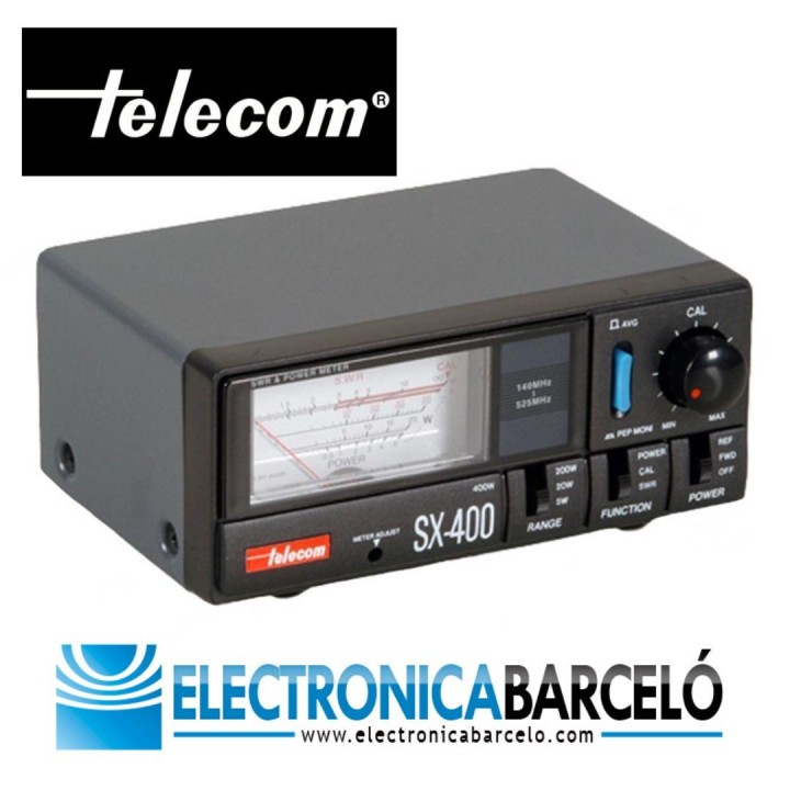 SX-400 - Medidor R.O.E. y watímetro. 140-525 MHz.