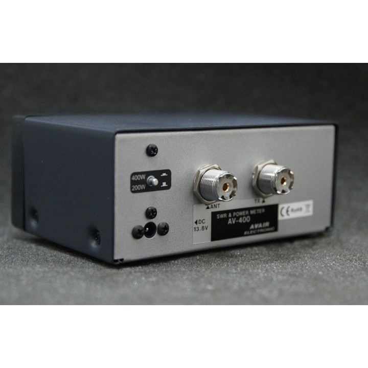 AVAIR AV-400 MEDIDOR DE ROE Y POTENCIA 140-525 MHz