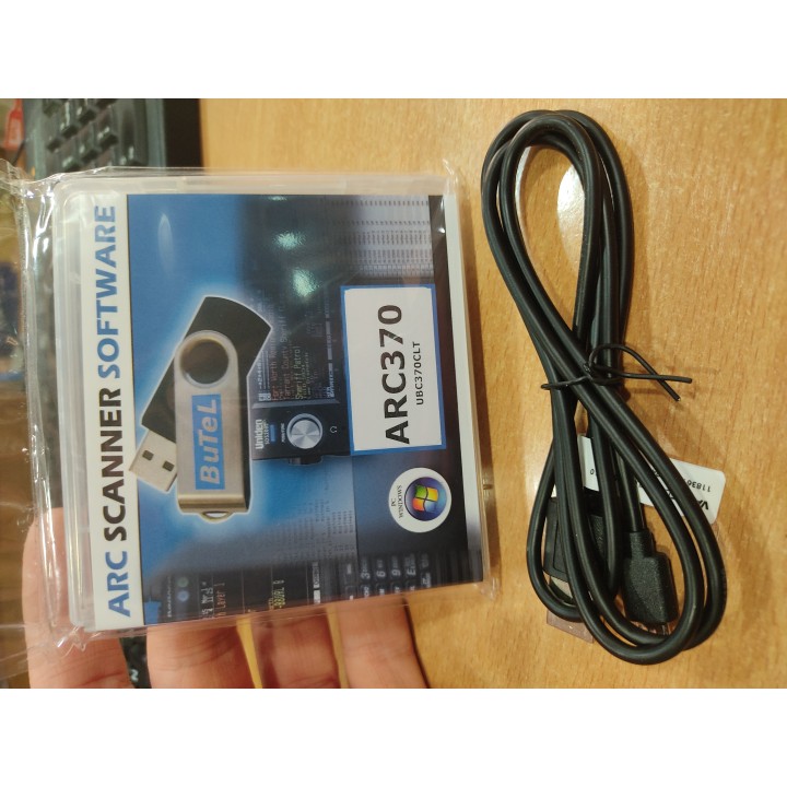 Software Uniden UBC 370CLT ARC370 + USB CABLE