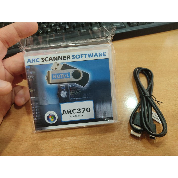 Software Uniden UBC 370CLT ARC370 + USB CABLE